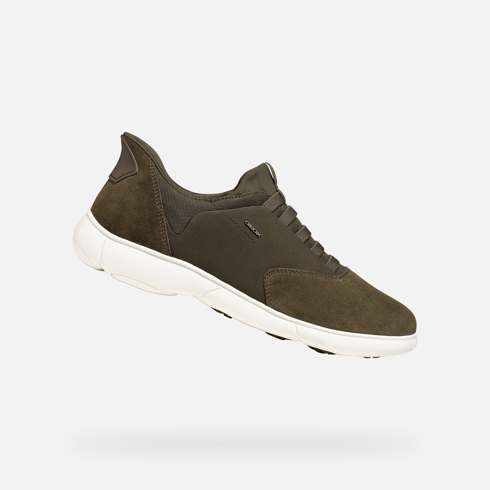 Khaki pánske tenisky Geox Nebula 2.0 Plus