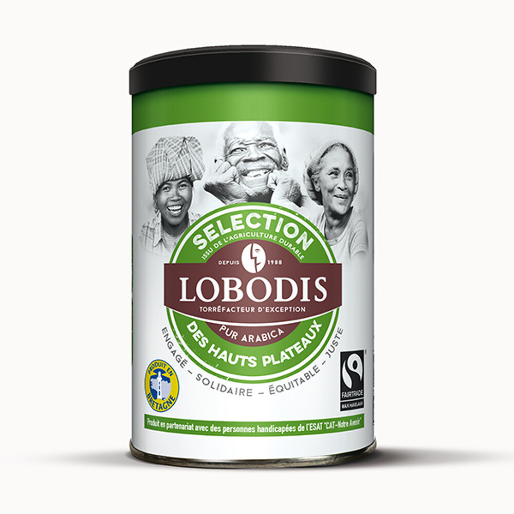 LOBODIS Mletá káva Výber z vrchoviny v dóze 250 g