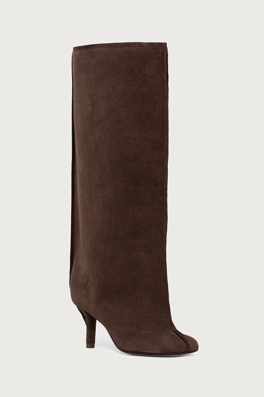 MM6 Maison Margiela  čižmy dámske semišové