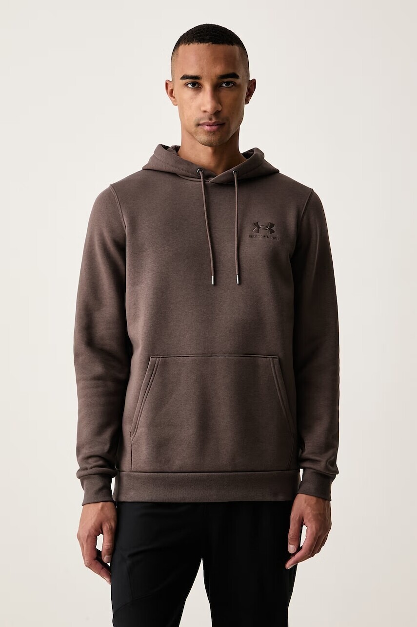 Under Armour  mikina s kapucňou pánska s bavlnou Essential Fleece