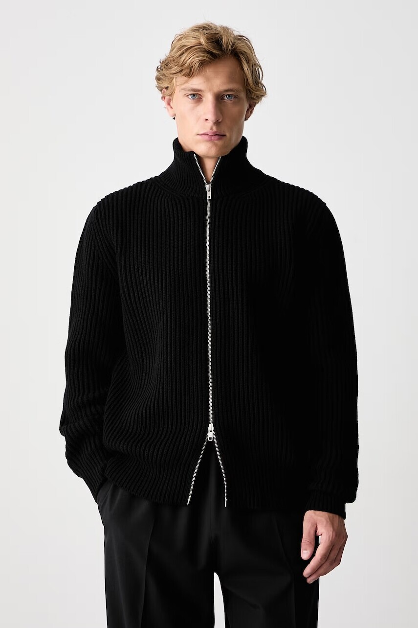 MM6 Maison Margiela  kardigán pánsky s vlnou
