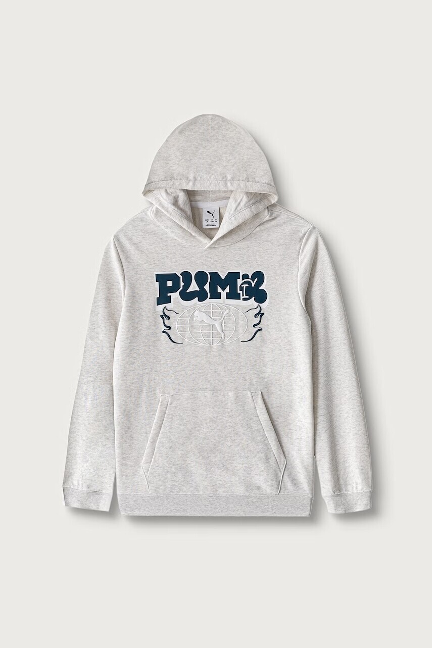 Puma  mikina s kapucňou detská s bavlnou MID90s Hoodie