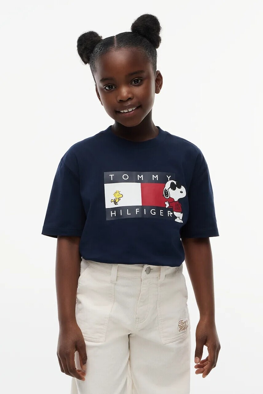 Tommy Hilfiger tričko detské bavlnené x Peanuts
