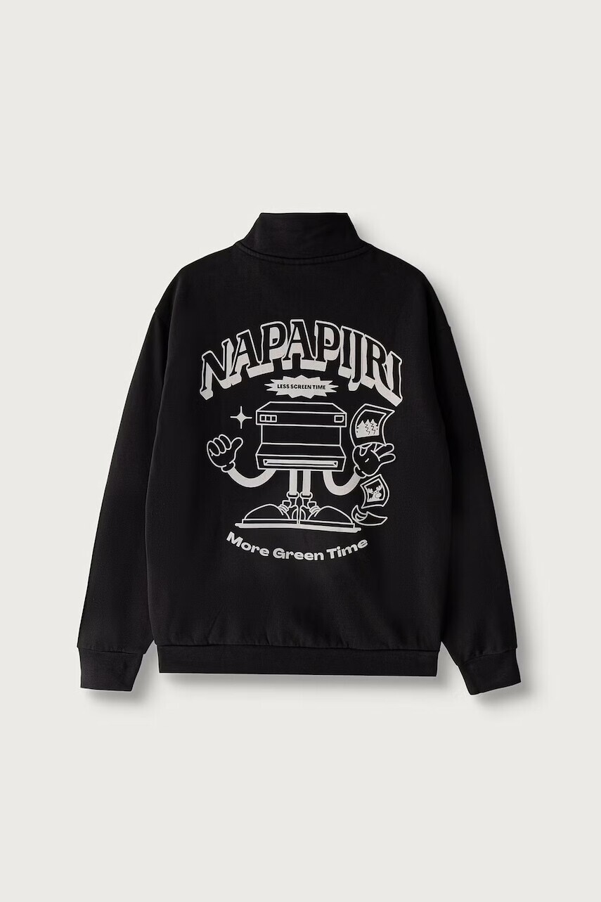 Napapijri  mikina detská s bavlnou B-TIPI HZ