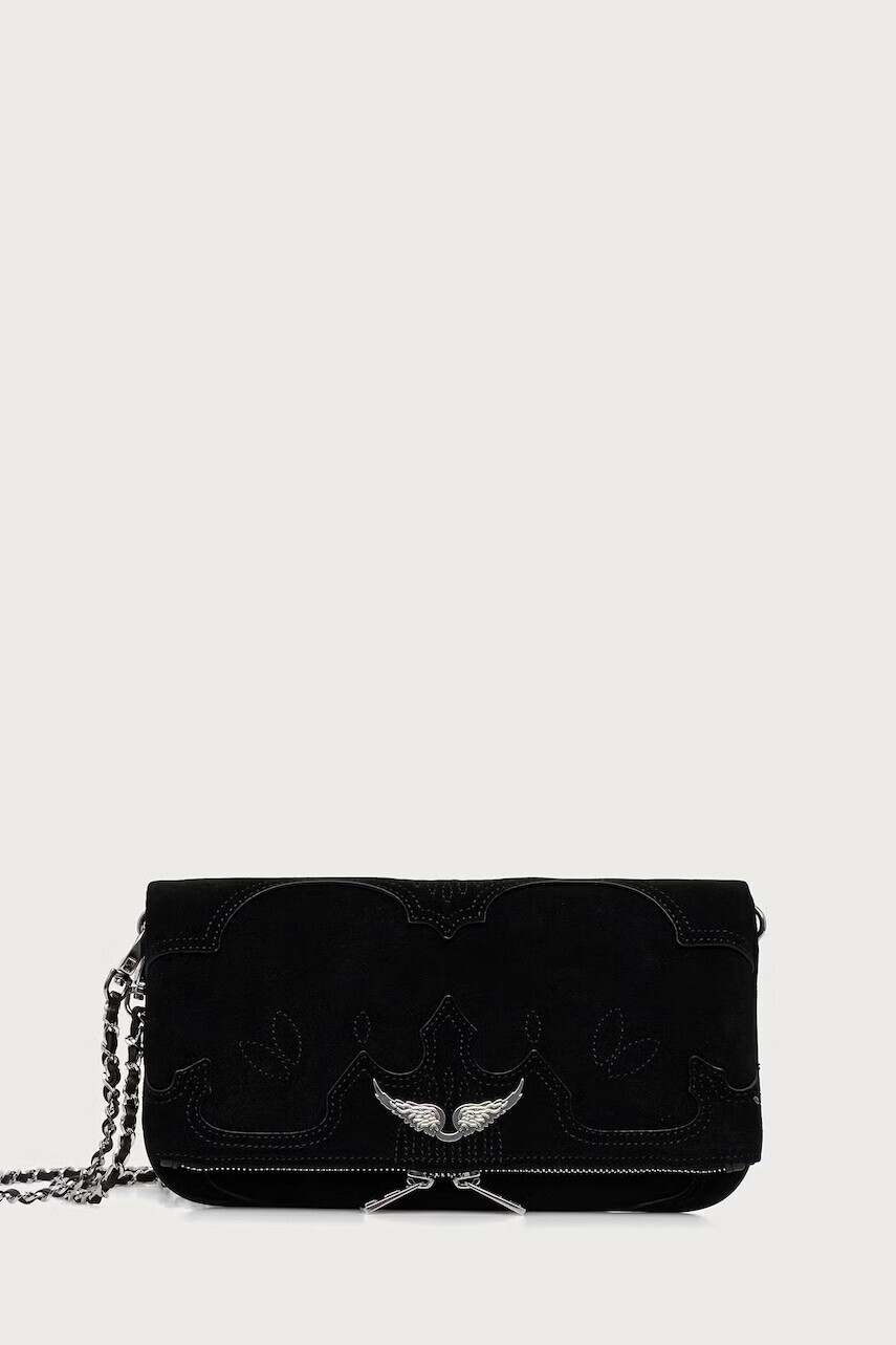 Zadig&Voltaire  crossbody kabelka dámska semišová