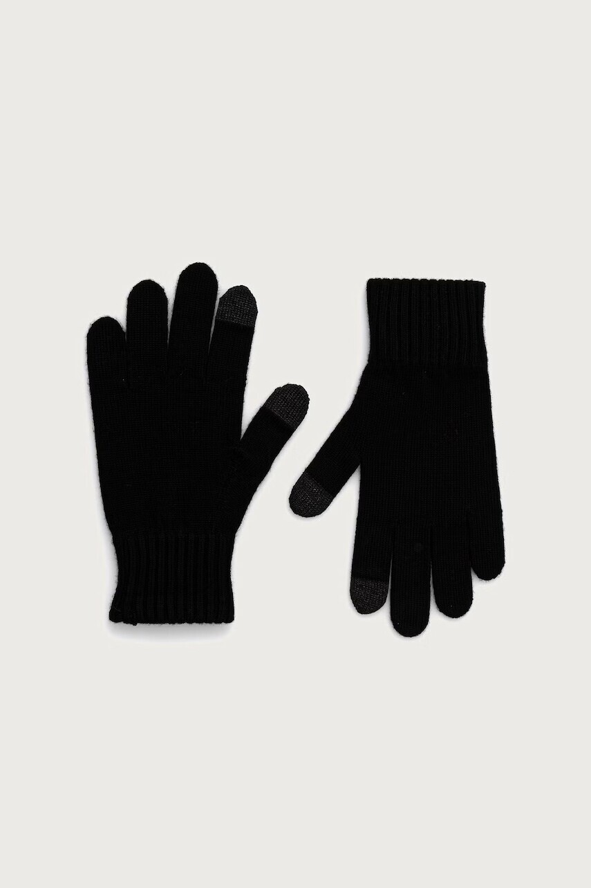 BOSS  rukavice pánske s prímesou vlny Falco_Gloves