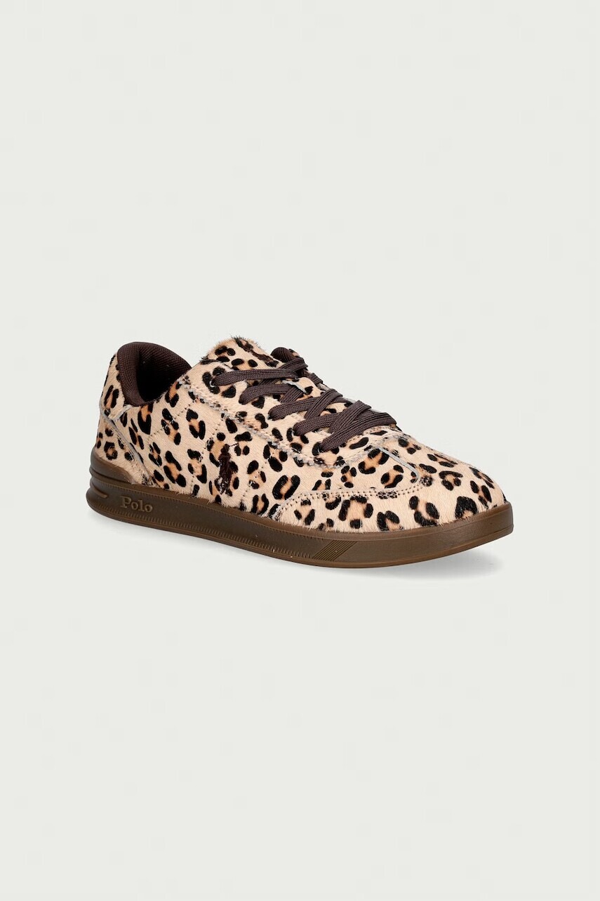 Polo Ralph Lauren  HOLLIS sneakers detské kožené