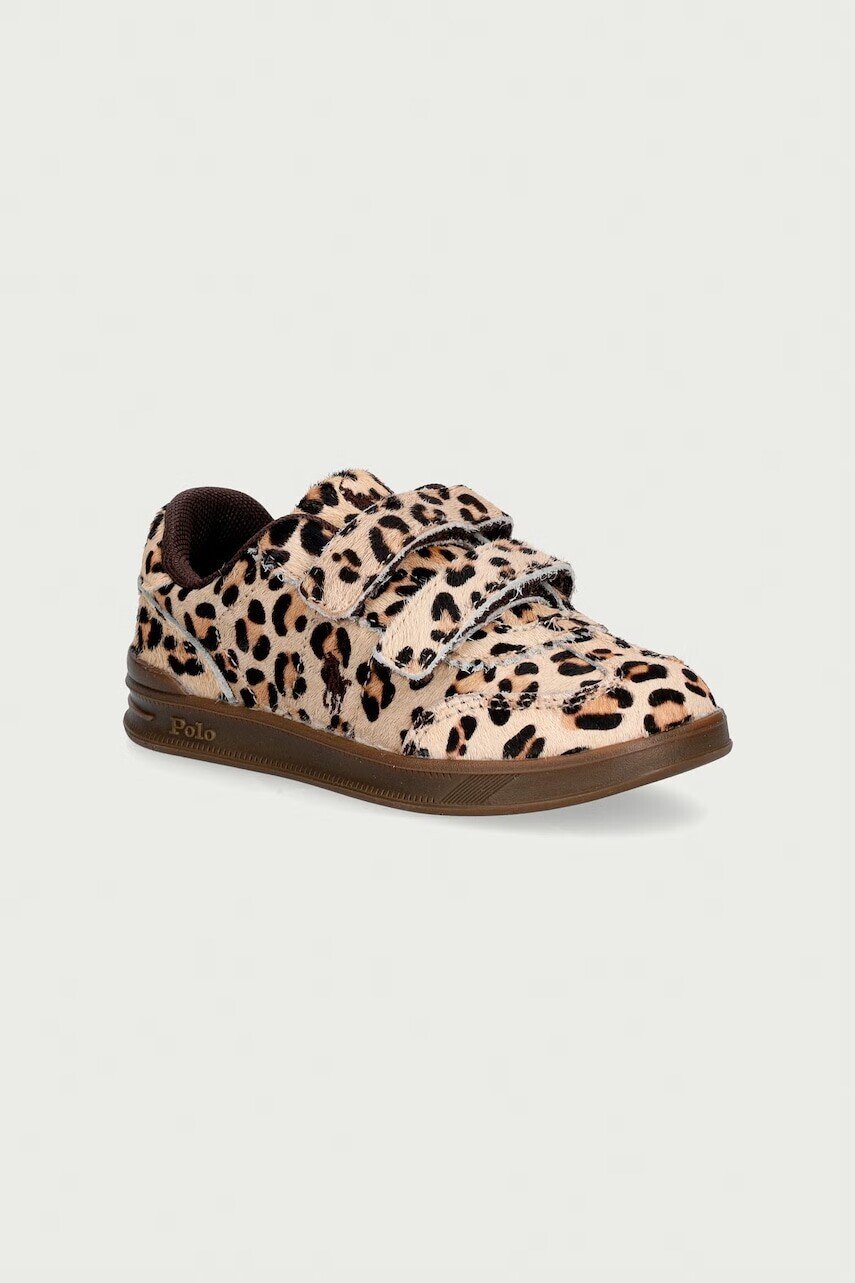 Polo Ralph Lauren  HOLLIS EZ sneakers detské kožené