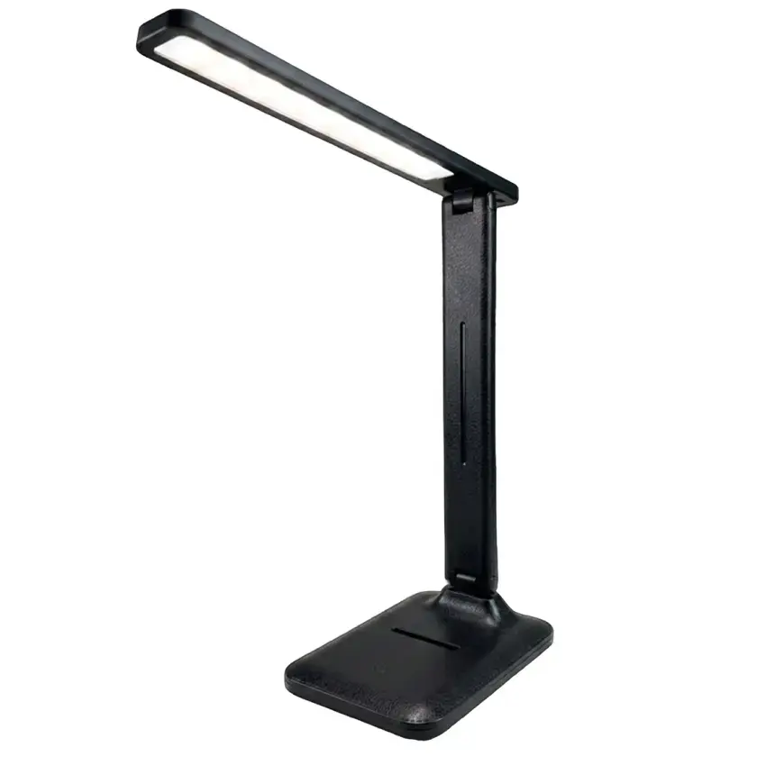 Stolová lampa VELA BLACK CCT 7W DIM USB LB1