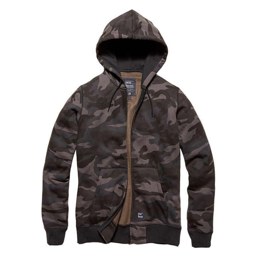 Mikina Vintage Industries Redstone - darkcamo, XL