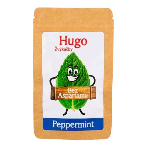 HUGO Žuvačky peppermint 45 g
