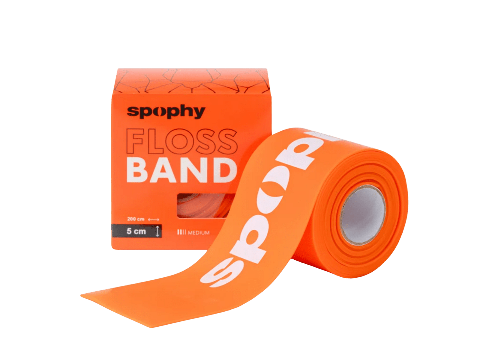 SPOPHY Flossband Orange, flossband oranžový 2 m