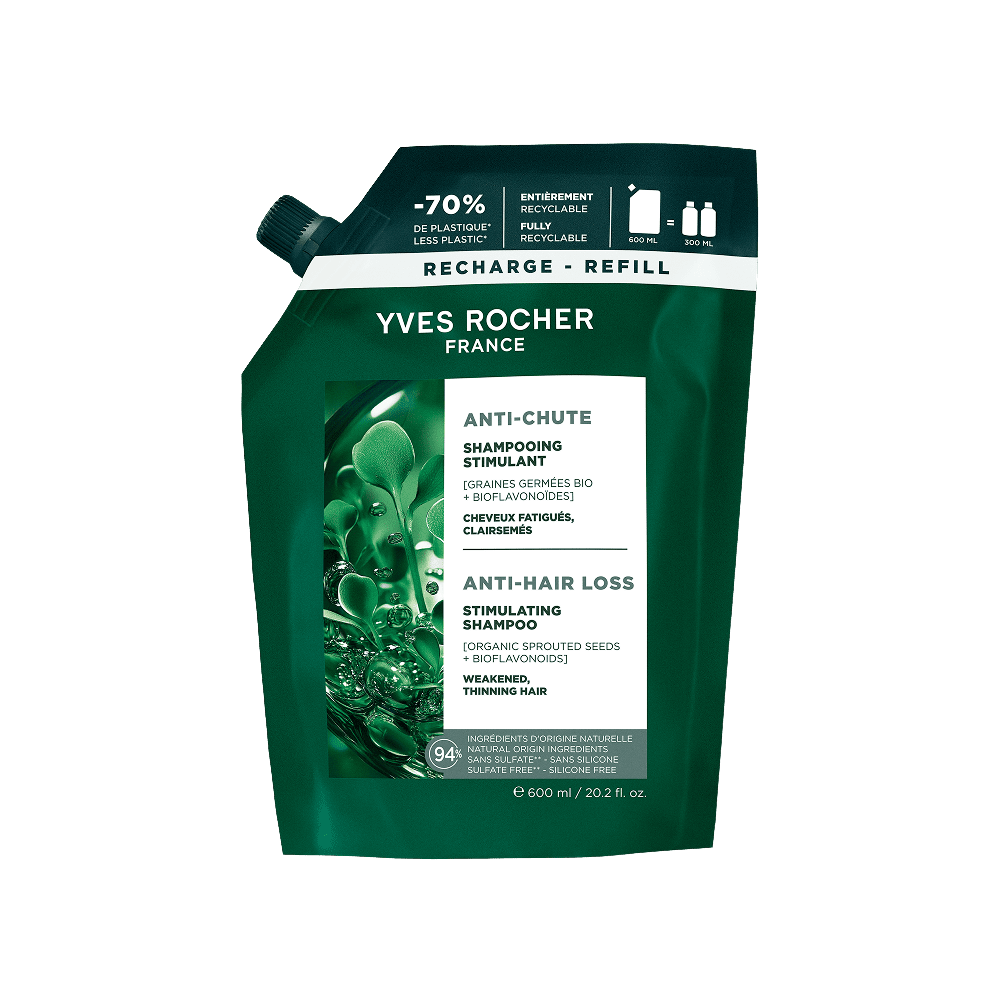 YVES ROCHER Šampón na podporu rastu vlasov 600 ml