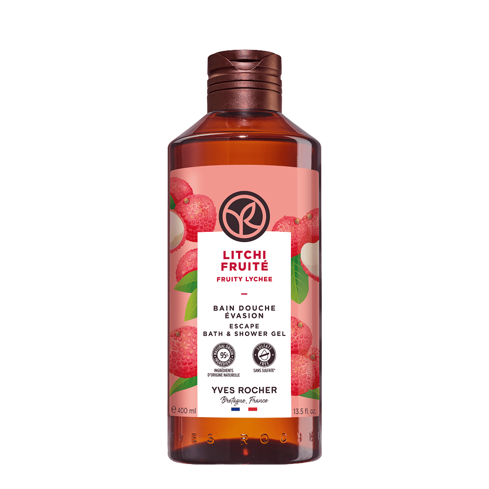 YVES ROCHER Sprchový gél Liči 400 ml