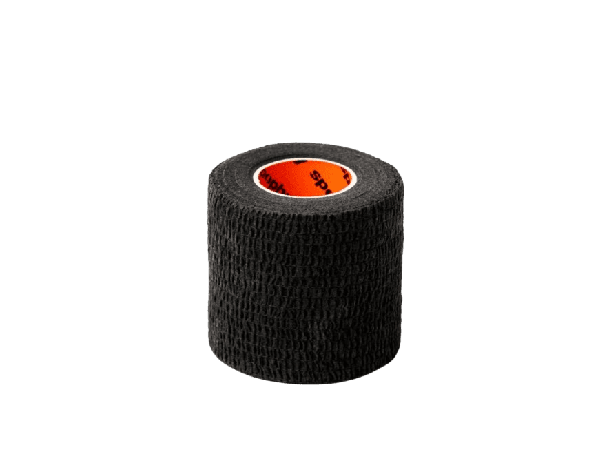 SPOPHY Cohesive Bandage Black, biodegradovateľná samodržiaca bandáž čierna 4.5 m