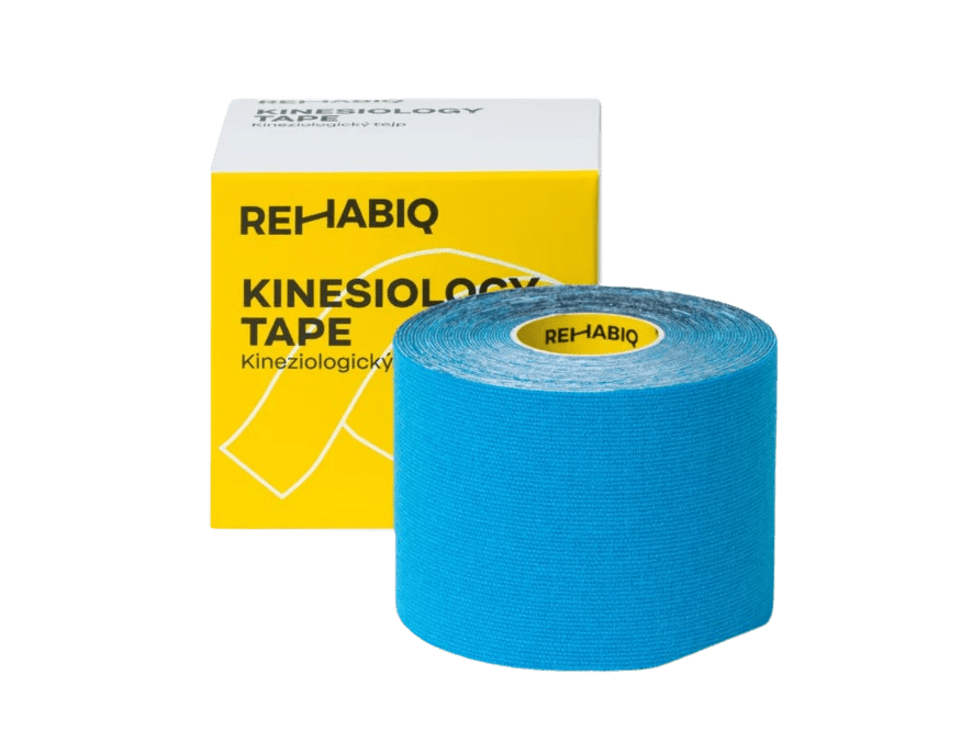 REHABIQ Kinesiology Tape, tejpovacia páska modrá 5 m