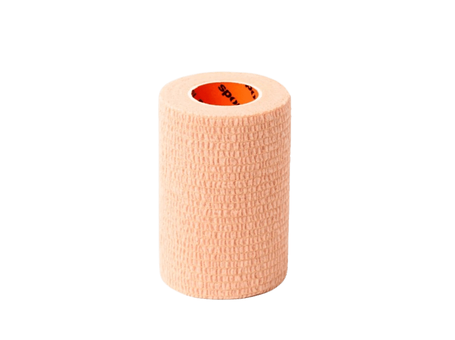 SPOPHY Cohesive Bandage Beige, biologicky odbúrateľná samodržiaca bandáž béžová 4.5 m