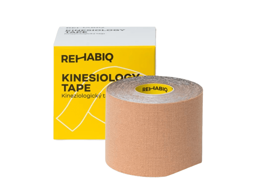 REHABIQ Kinesiology Tape, tejpovacia páska béžová 5 m
