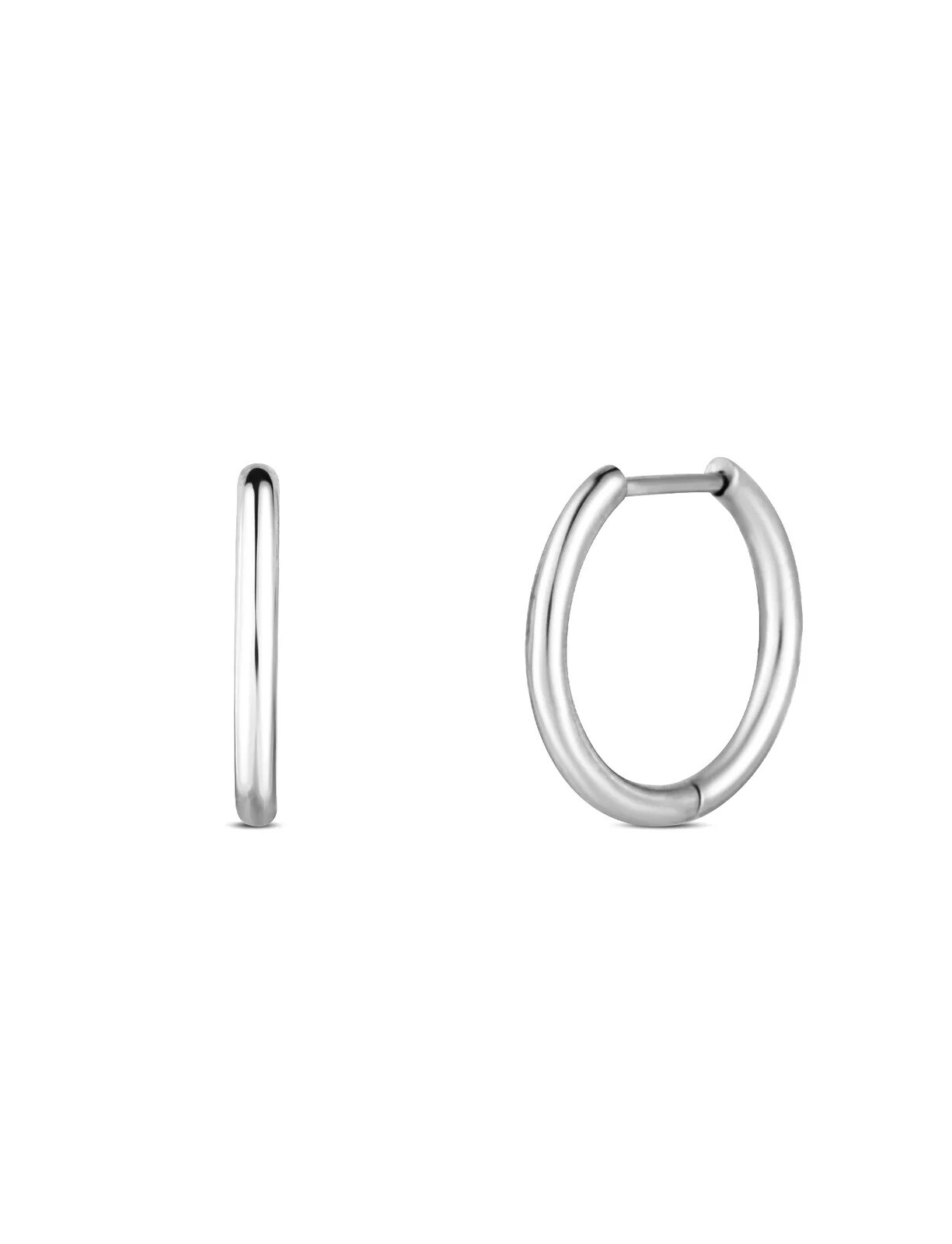 Vuch Minimalistické kruhové náušnice Orix Silver
