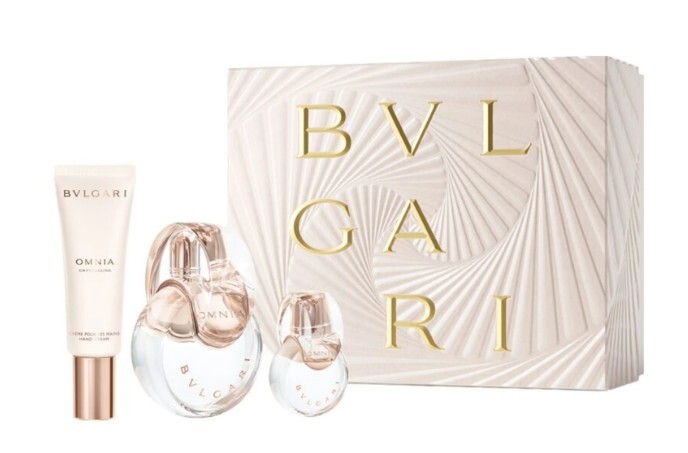 Bvlgari Omnia Crystalline - EDT 100 ml + krém na ruky 40 ml + EDT 15 ml