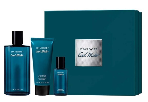 Davidoff Cool Water Man - EDT 125 ml + sprchový gél 75 ml + EDT 15 ml