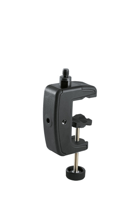 K&M 23720 Table clamp black 3/8