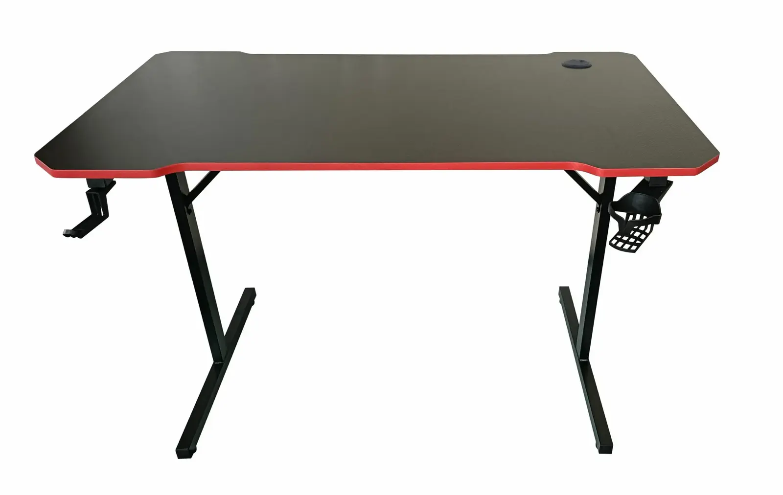 Herní stůl BG100 120 cm černý/červený