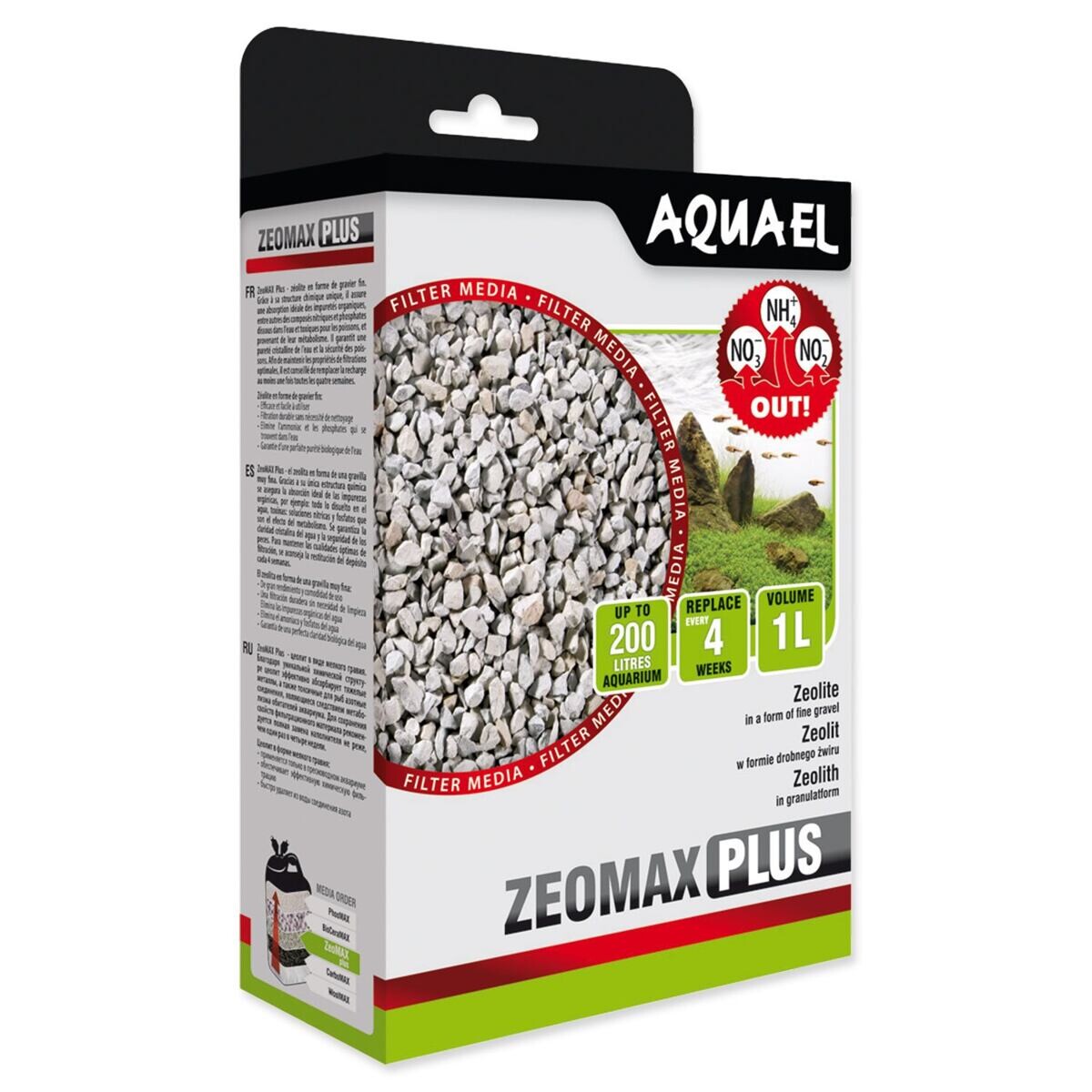 Náplň Aquael ZeoMAX Plus, 1 l