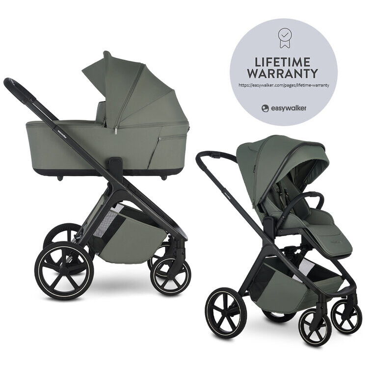 EASYWALKER Kočík kombinovaný Zoey Go Mineral Green