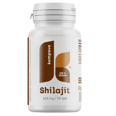 KOMPAVA Shilajit 90 kapsúl