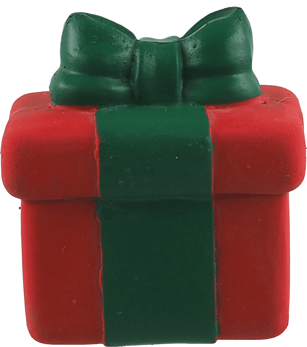 Hračka pre psov Dog Fantasy Winter Tale darček latexový pískací 7,5 cm