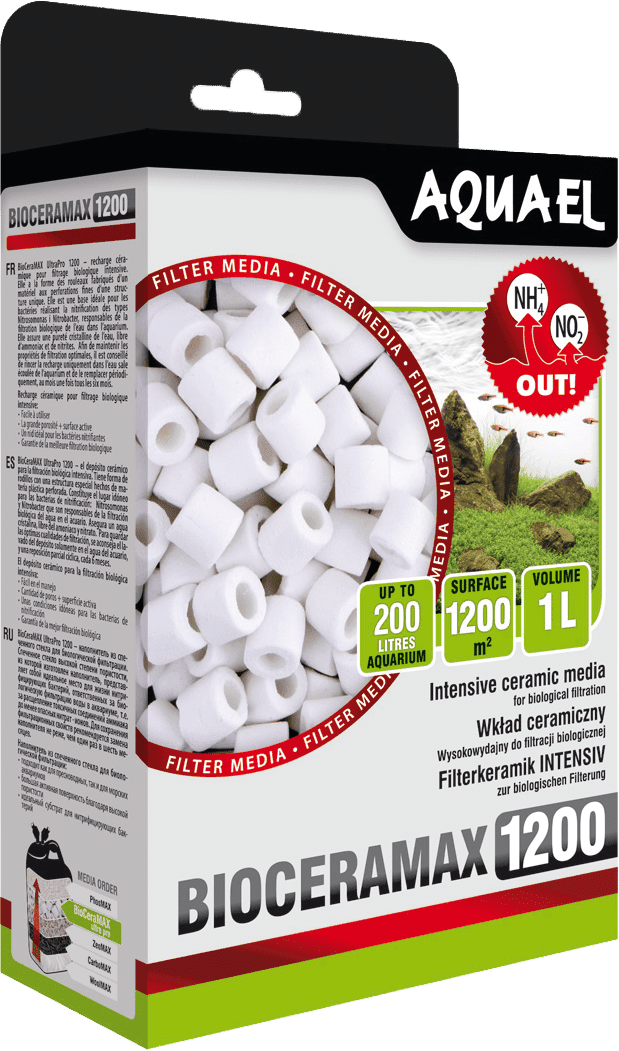 Náplň Aquael BIOCERAMAX 1200 1 l