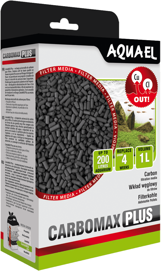 Náplň Aquael CarboMAX Plus 1 l