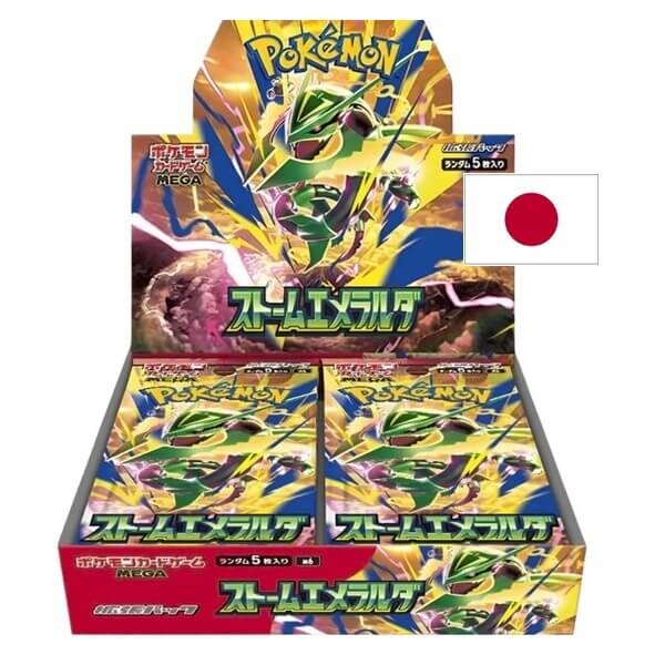 Nintendo Pokémon Storm Emeralda Booster Box - japonský