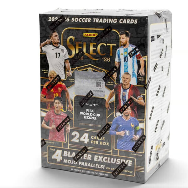 Panini 2025-2026 Road to World Cup Soccer Blaster Box