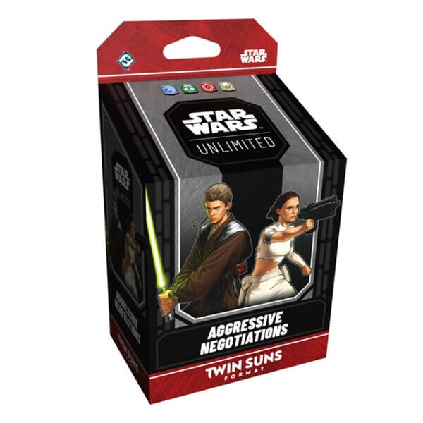 Fantasy Flight Games Star Wars: Unlimited TCG - Twin Suns Deck - Master and Apprentice