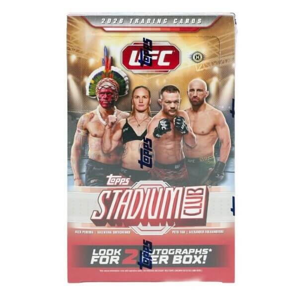 Topps 2026 Topps Stadium Club UFC Hobby Box - karty MMA