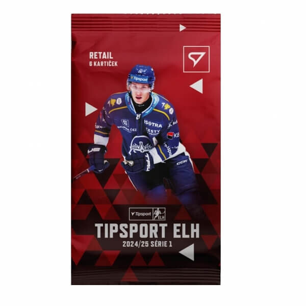 Sportzoo Hokejové karty Tipsport ELH 24/25 Retail balíček 1. séria