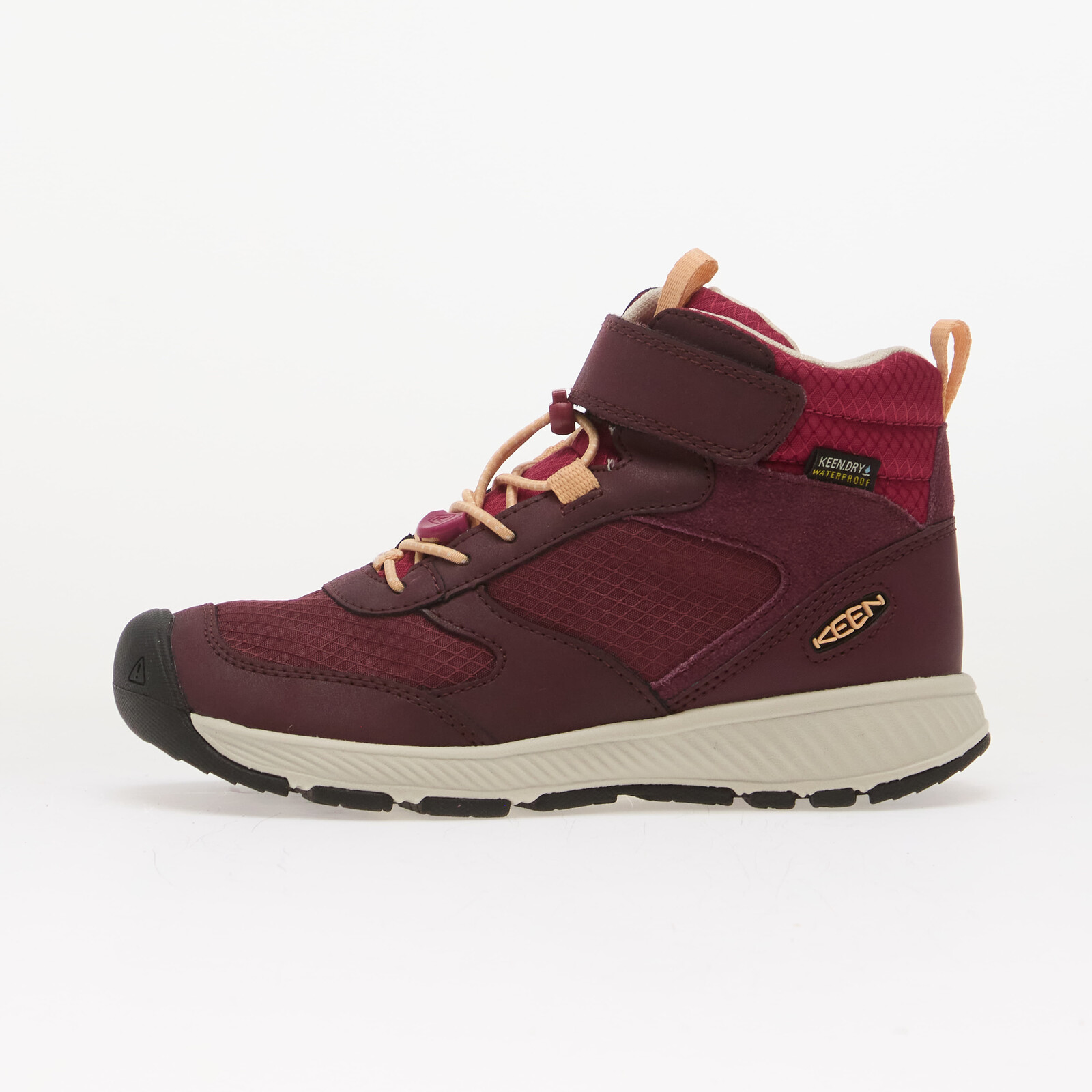 Tenisky KEEN Skua MID WP Youth Fig/ Peach Fuzz EUR 35