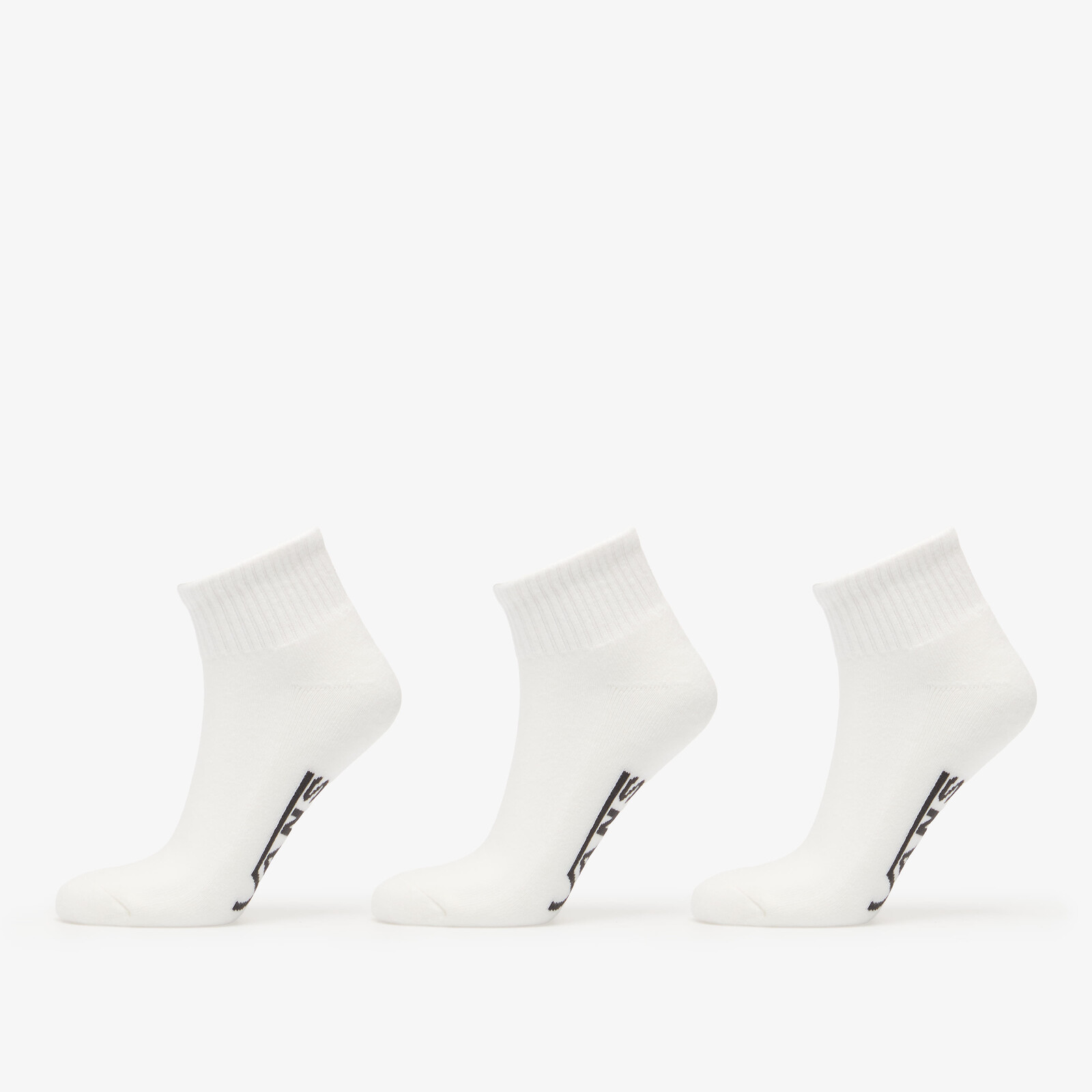Ponožky Vans Classic Quarter Crew White M