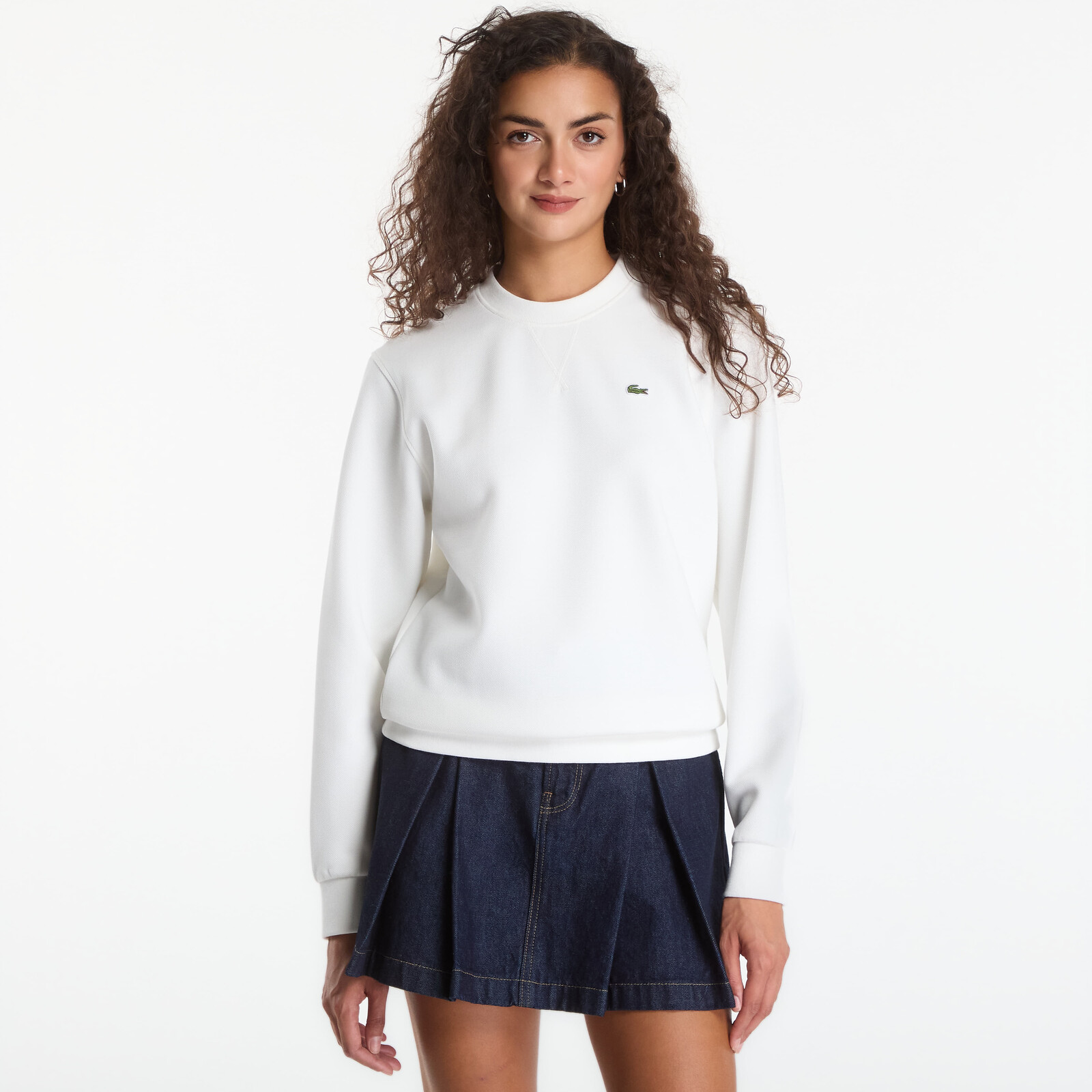 Mikina Lacoste Crewneck Flour L