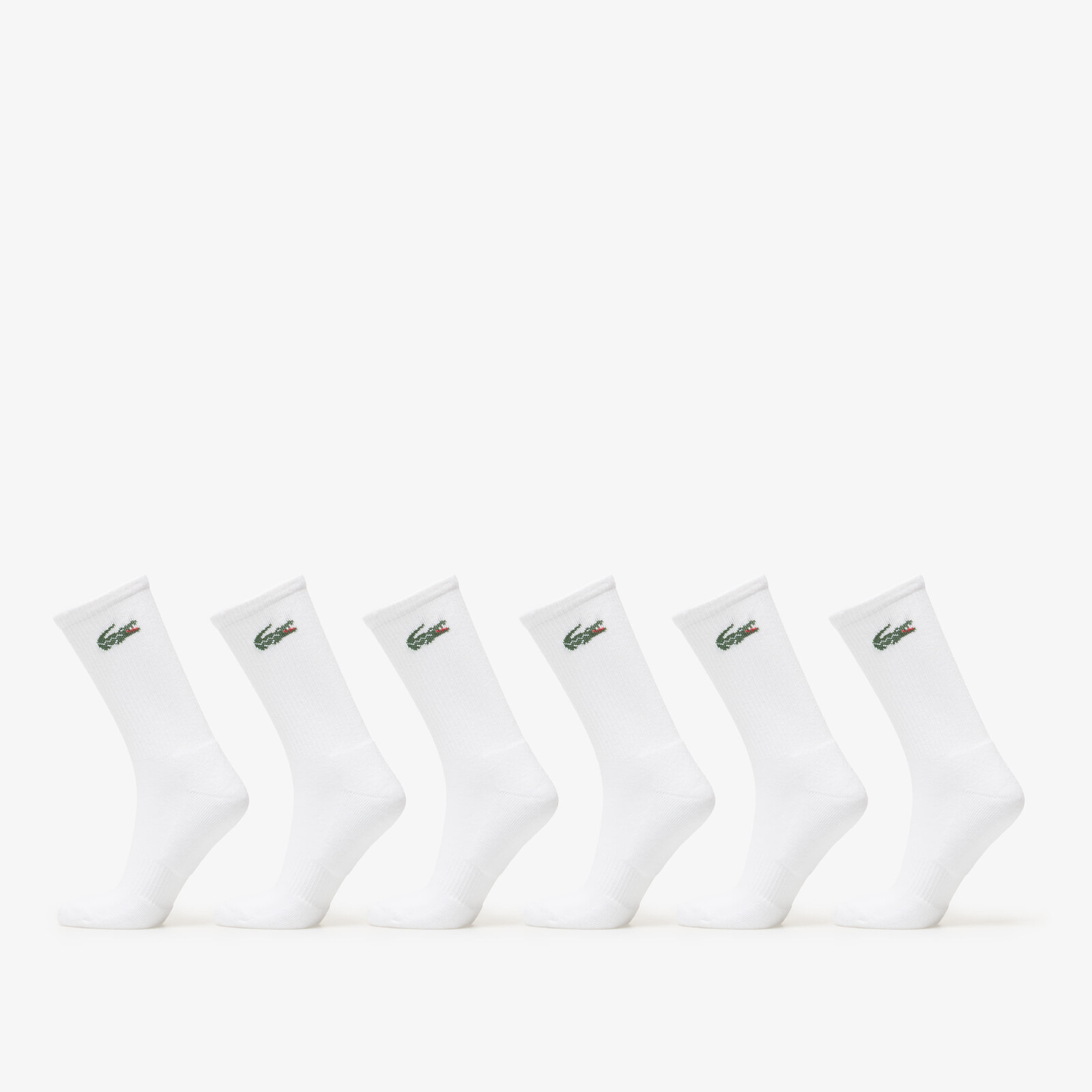Ponožky Lacoste Crew Sock White 43-46