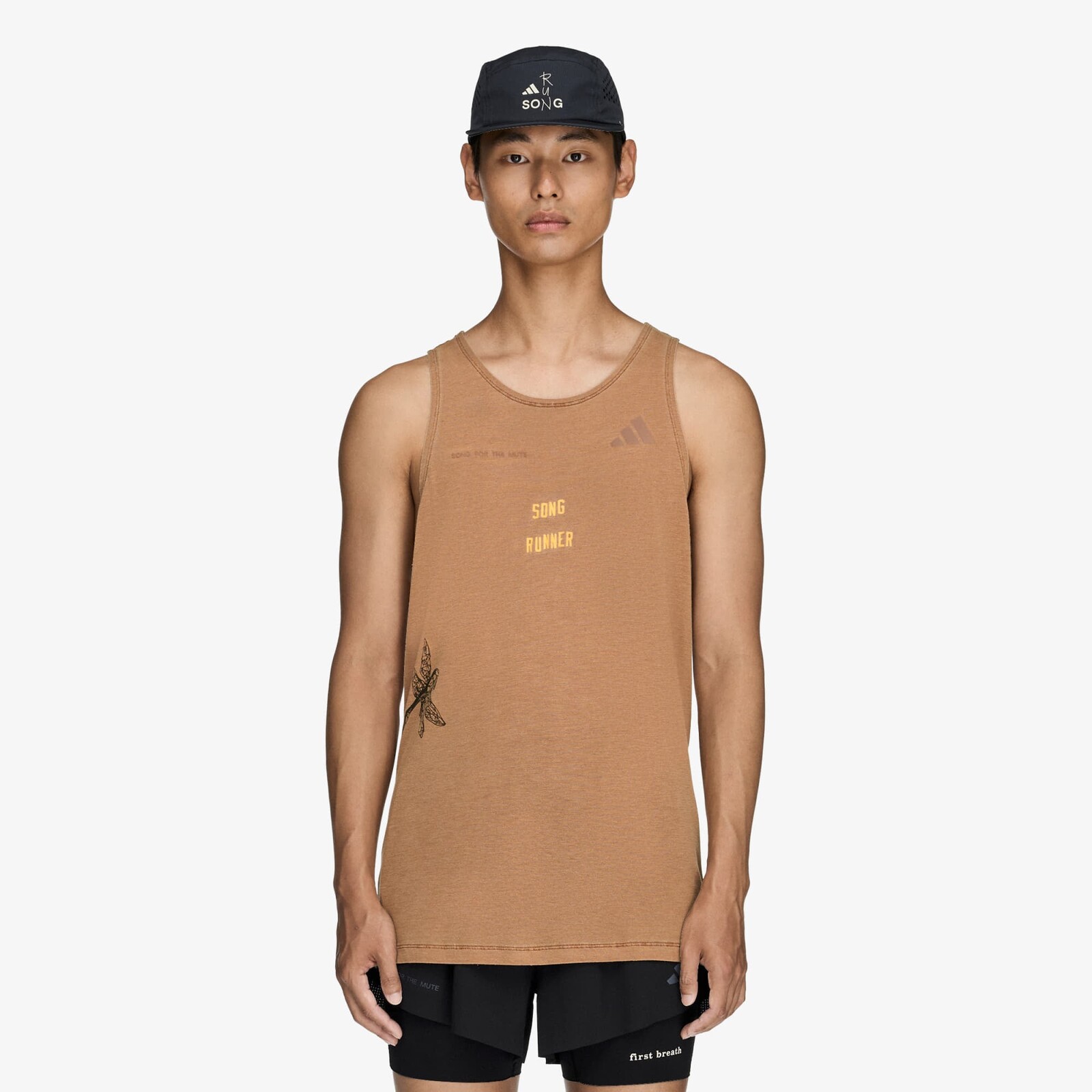 Tričko adidas Tank Dusky Bronze L