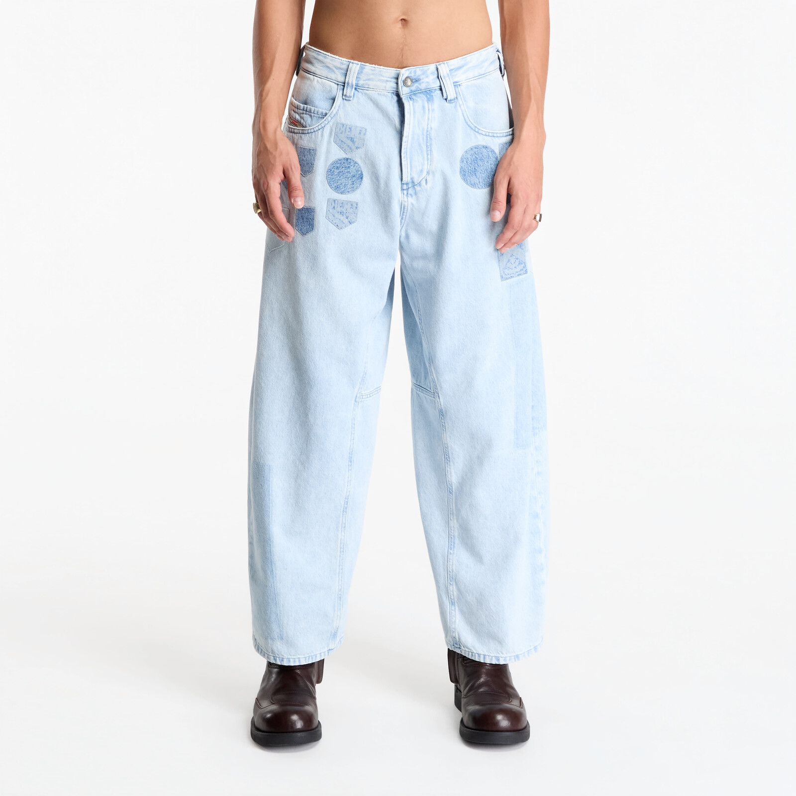 Džínsy Diesel 1997 D-Enim-M-Uc-S Trousers Blue 30/32