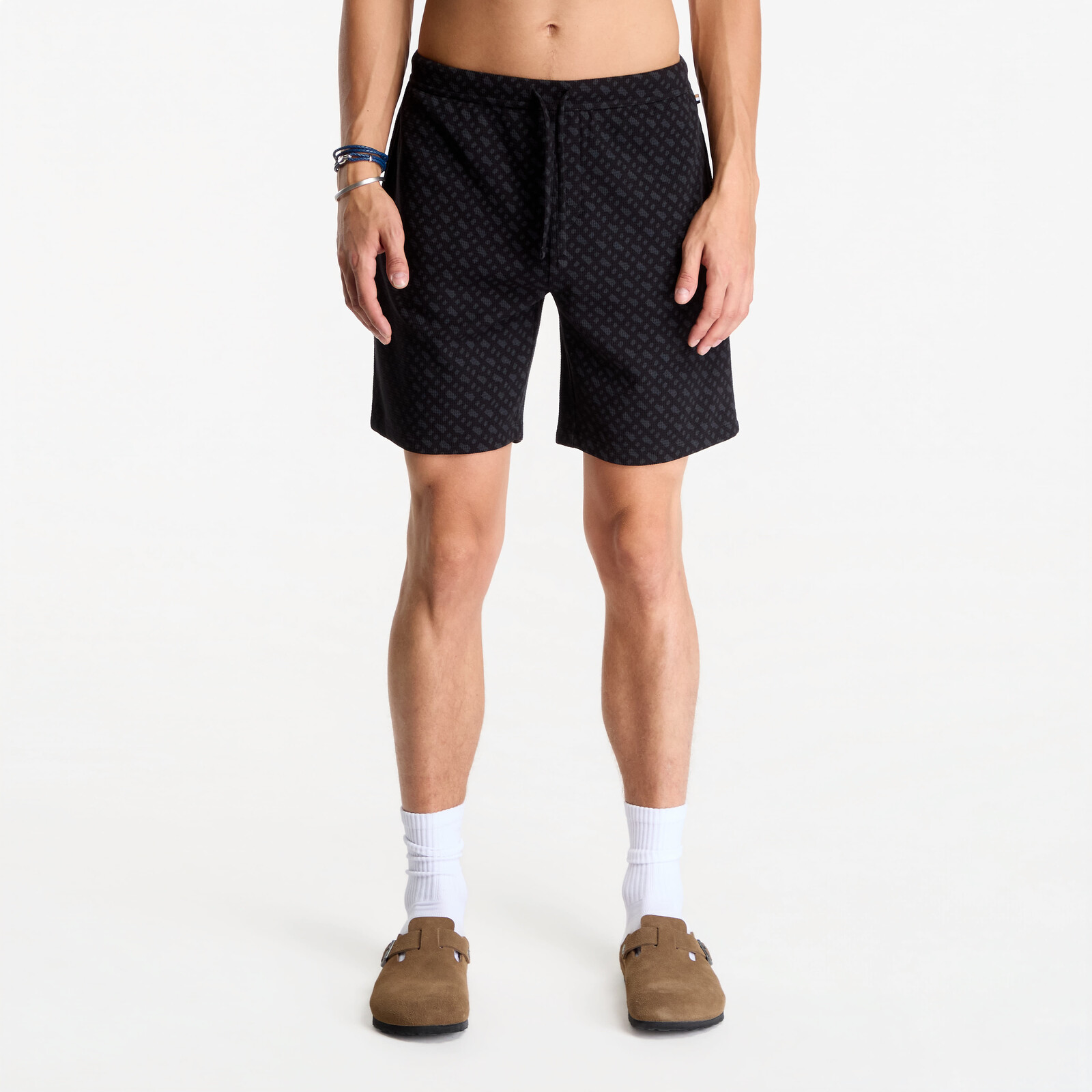 Šortky Hugo Boss Waffleaop Shorts Black L