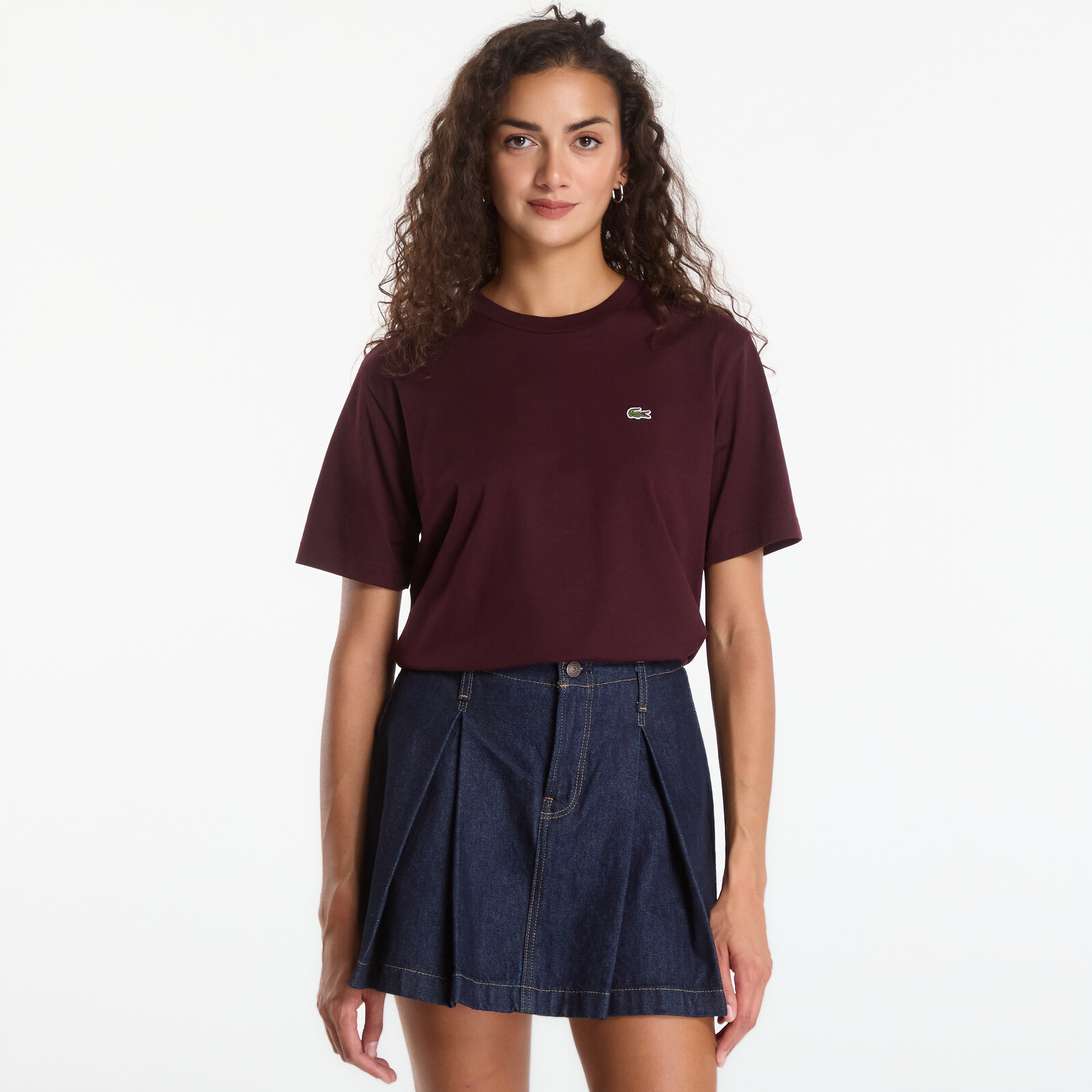 Tričko Lacoste Crewneck T-Shirt Oxalis L