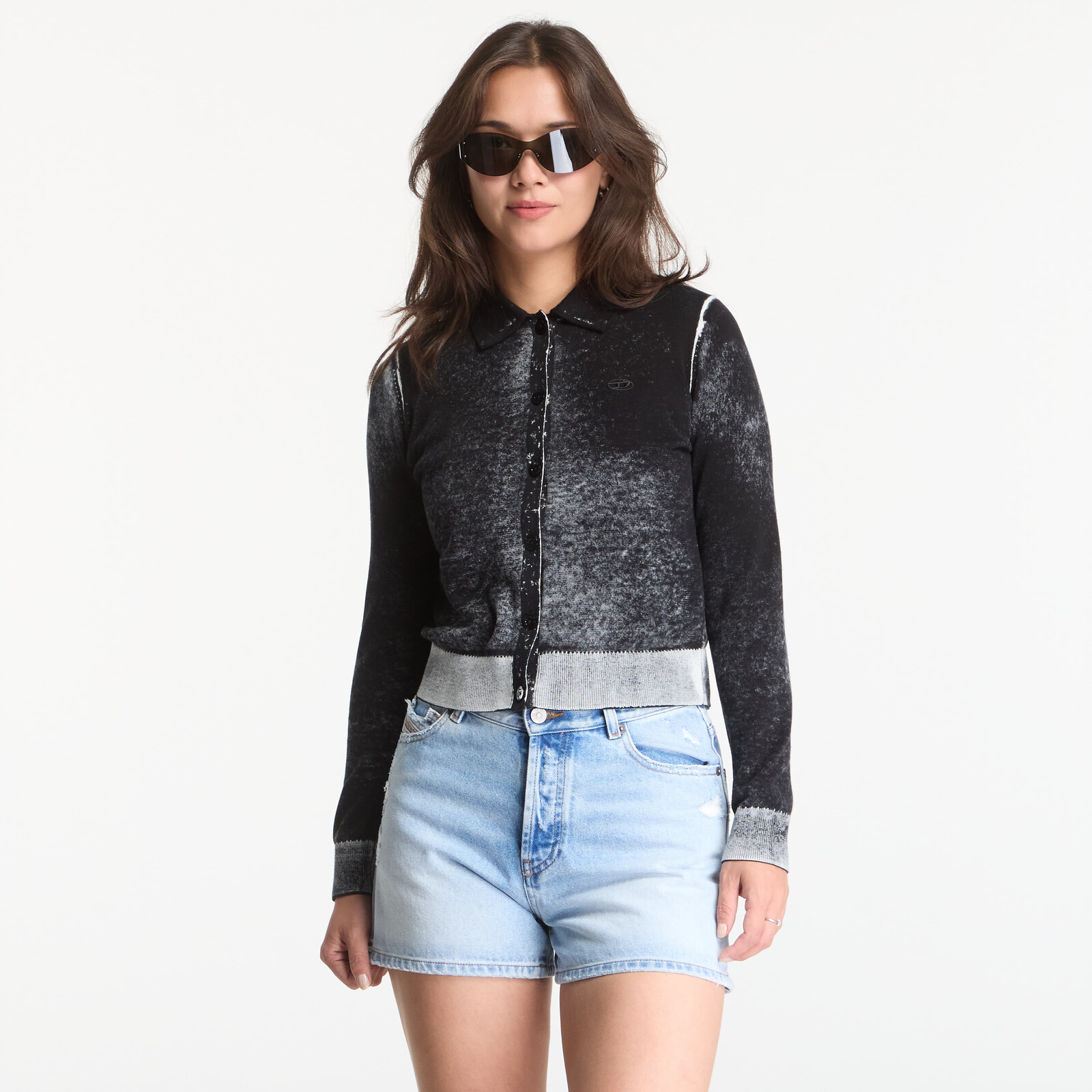 Sveter Diesel M-Loren Knitwear Black S
