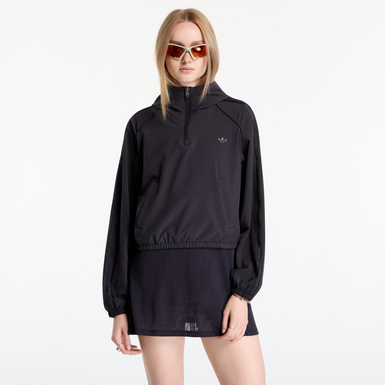 Mikina adidas Originals Sport Coverup Jacket Black S