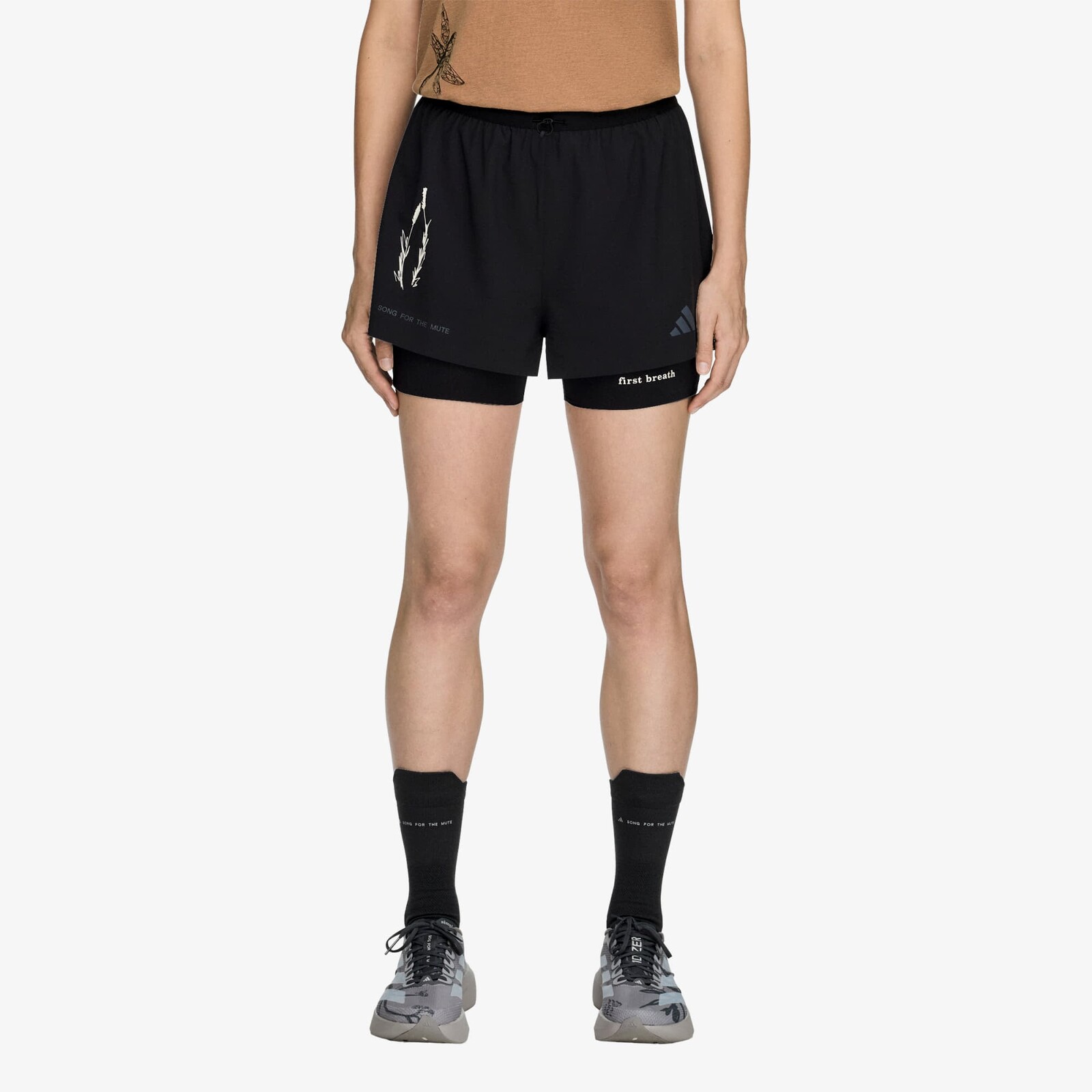 Šortky adidas x Song For The Mute 2in1 Shorts Black M/3
