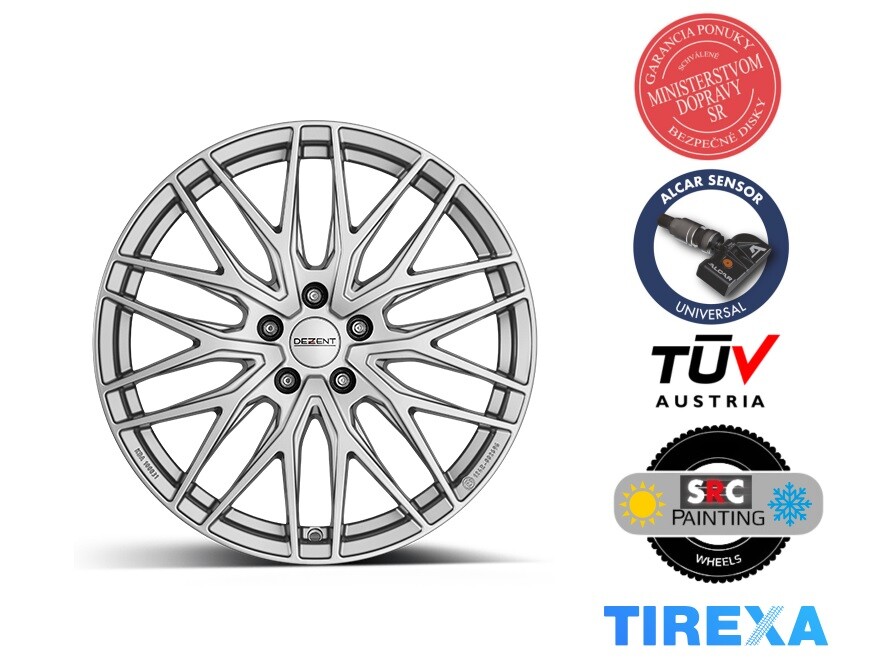 DEZENT KY silver 7.00x17 5x112.00 ET40